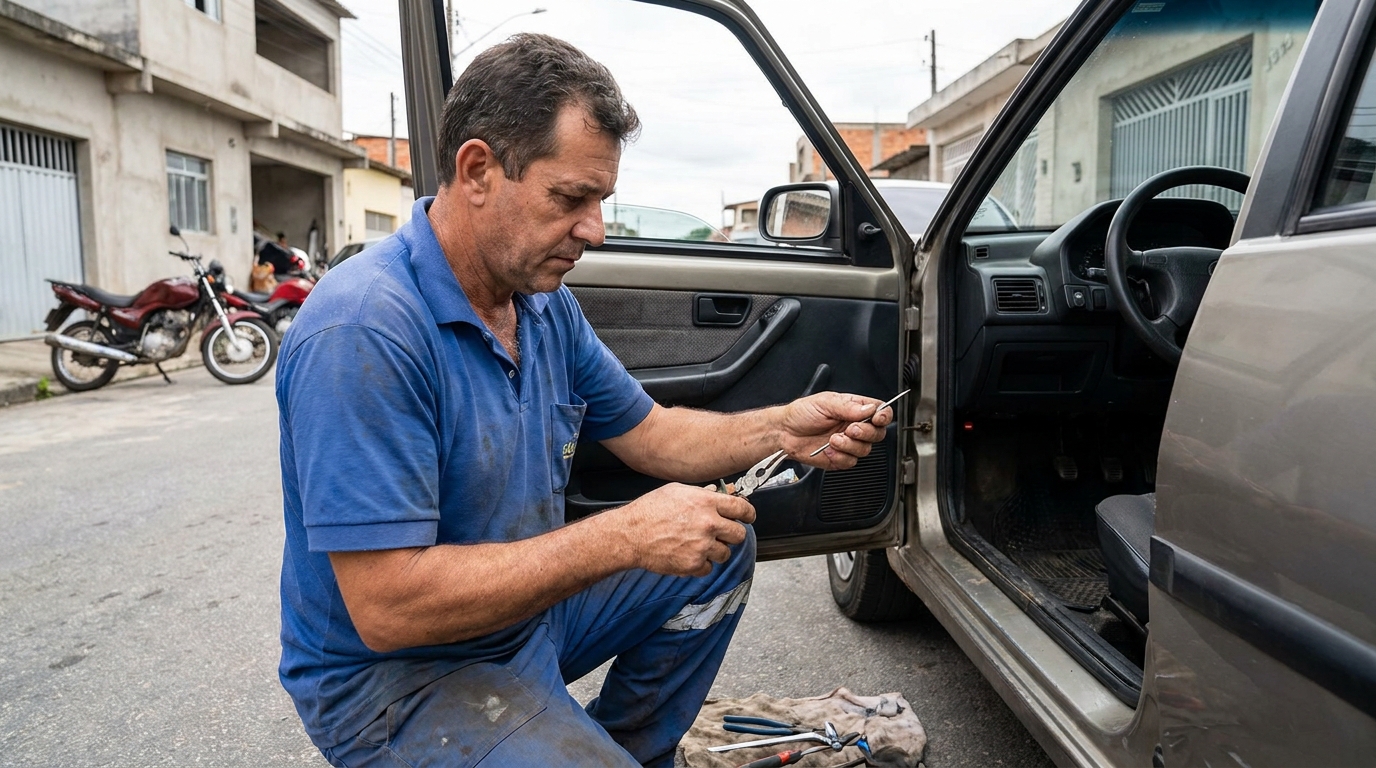 Extração em Cadeado em Juiz de Fora‑MG